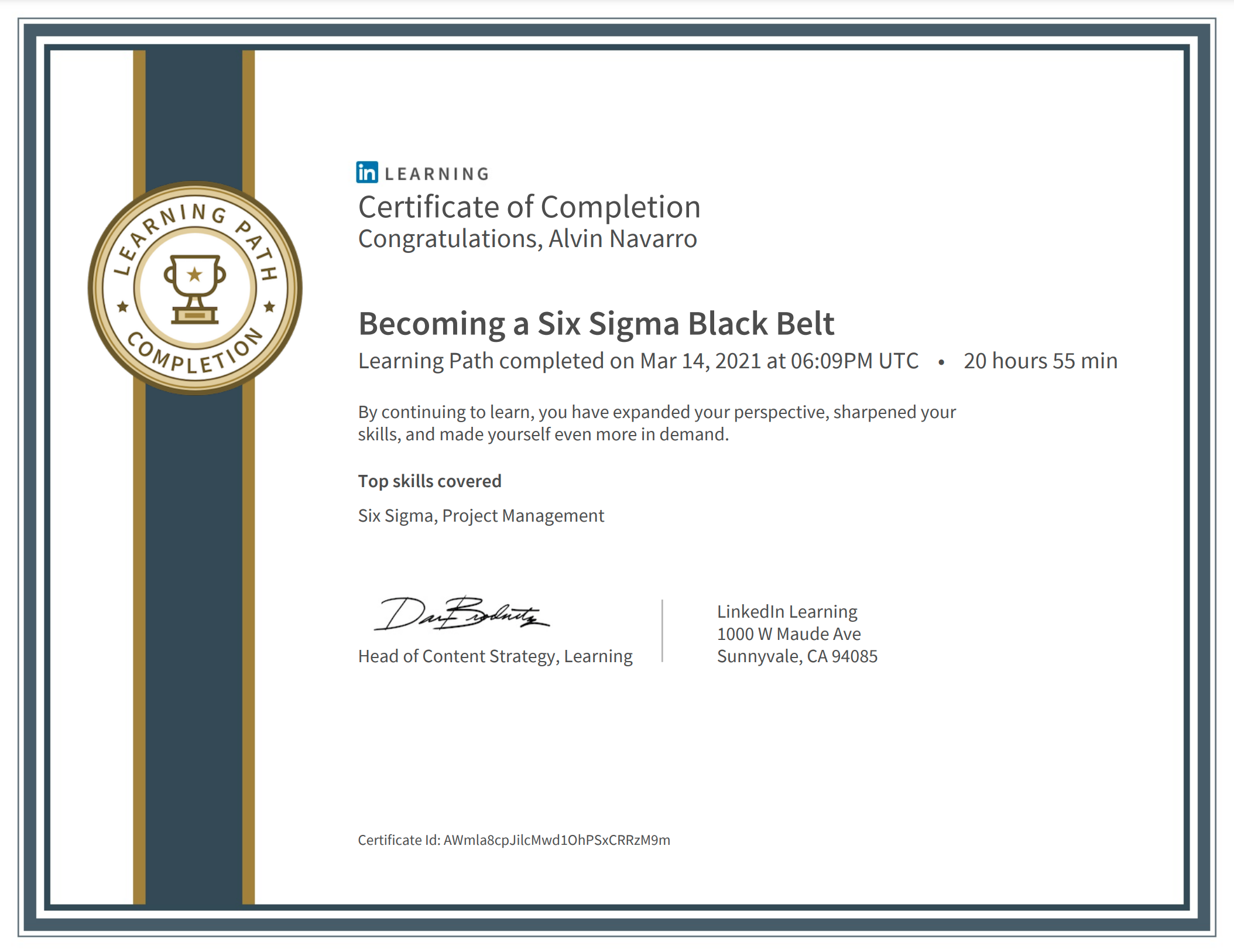 Becoming A Six Sigma Black Belt