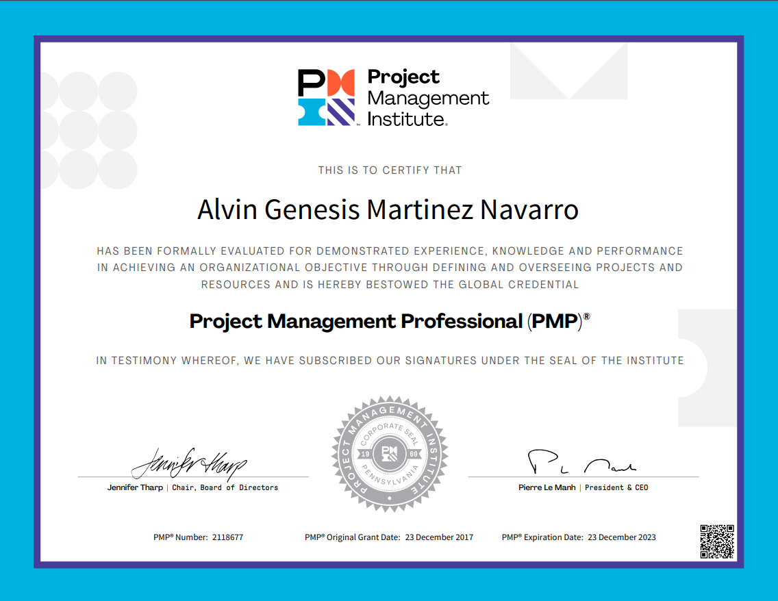 PMI Project Management Professional